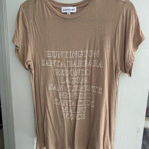 SUGARHIGH Print T Shirt - California Beaches